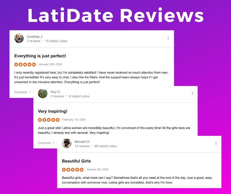 LatiDate Customer Reviews